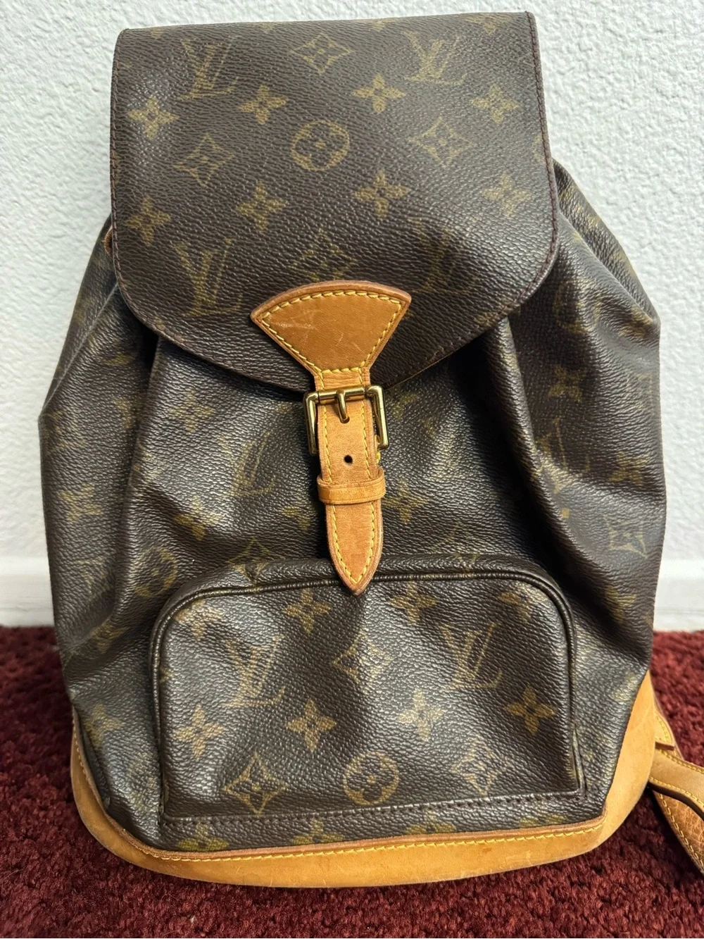 Pre Loved LOUIS VUITTON MONTSOURIS MM BACKPACK BAG